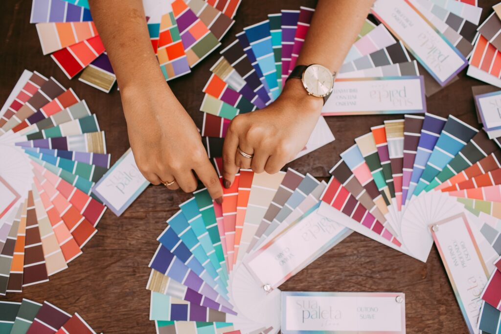 Choosing a brand color palette